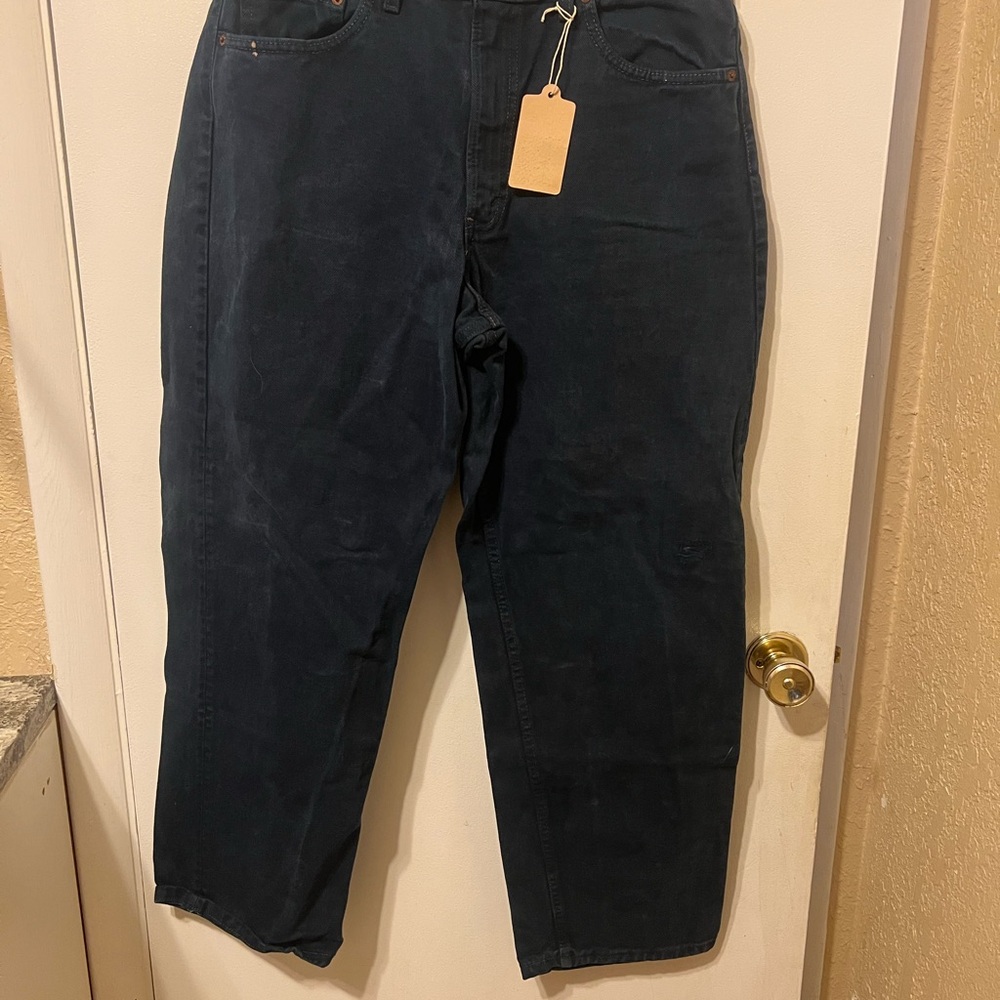 Levi's Men's Dark Blue Corduroy Pants
